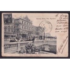 PLAZA COLON CASA DE GOBIERNO ANTIGUA TARJETA POSTAL